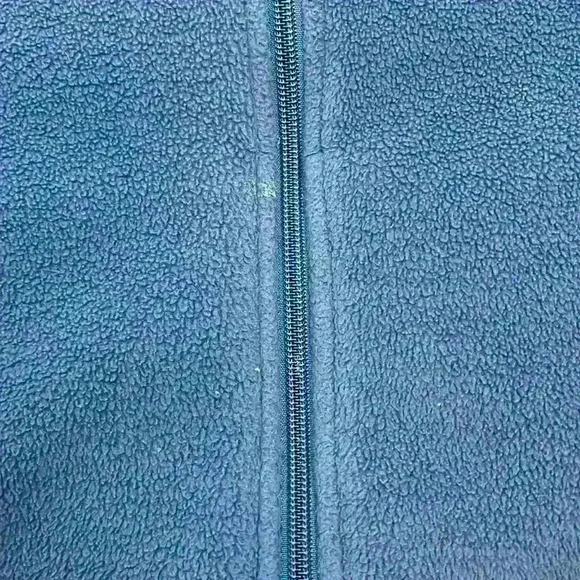 Women’s Woolrich Blue Fleece Full Zip Jacket Size M - Picture 9 of 11